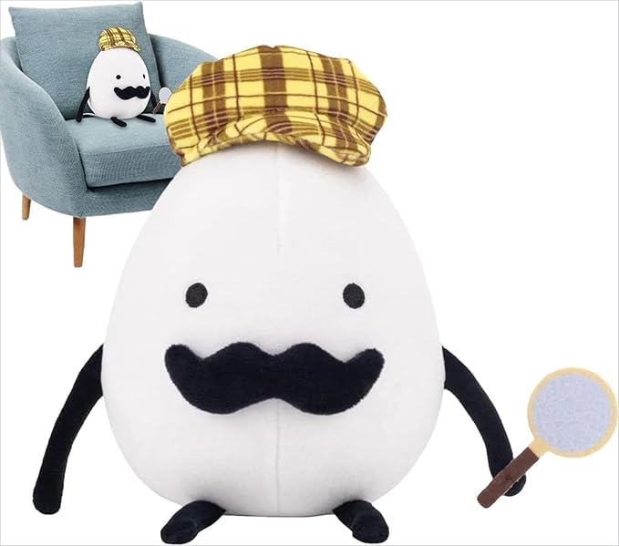 Amazon.co.jp: 探偵エッグ ひみつのおるすばん ぬいぐるみ 人形